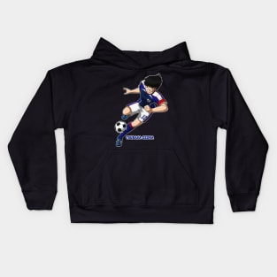 Captain Tsubasa Tsubasa Ozora Drive Shoot Color Kids Hoodie